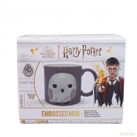 Harry Potter: Half Moon Bay - Kawaii Hedwig (Mug Boxed Embossed 350 Ml / Kubek Sagomata)