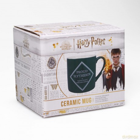 Harry Potter: Half Moon Bay - Proud Slytherin (Mug Classic Boxed 310 Ml / Kubek)