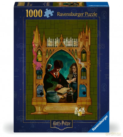 Harry Potter: Ravensburger - Puzzle 1000 Pz - Harry Potter F Book Edition