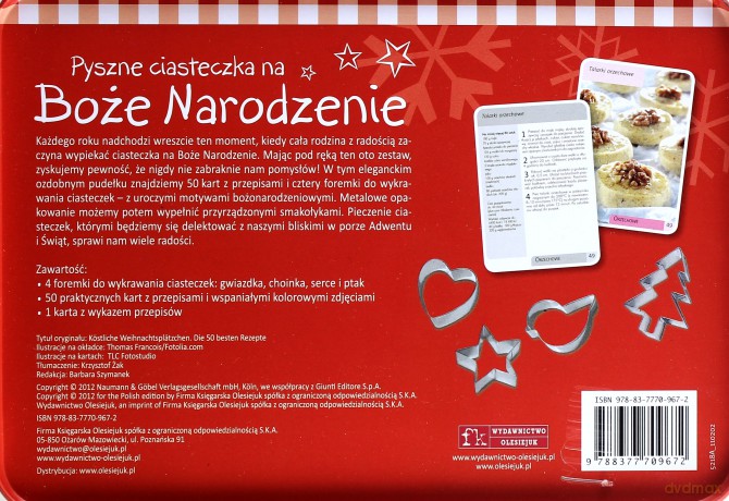 Pyszne ciasteczka na Boże Narodzenie [KSIĄŻKA]