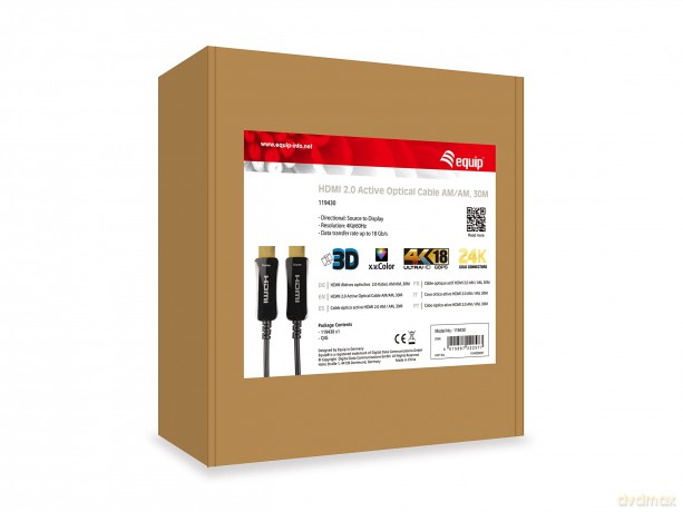Hdmi 2.0 Active Optical Cable Am/Am