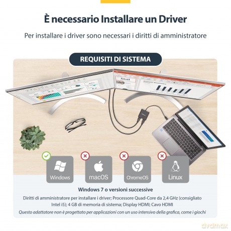 Hdmi Usb Adapter - Usb 3.0 To Hdmi