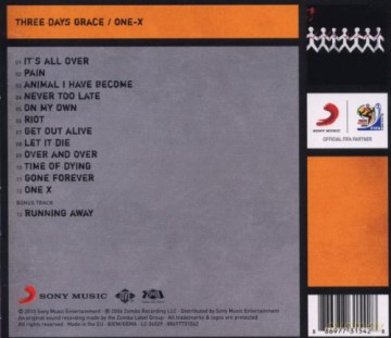 Three Days Grace: One X [CD]