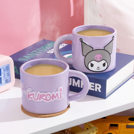 Hello Kitty - Kuromi - Embossed Mug 13oz