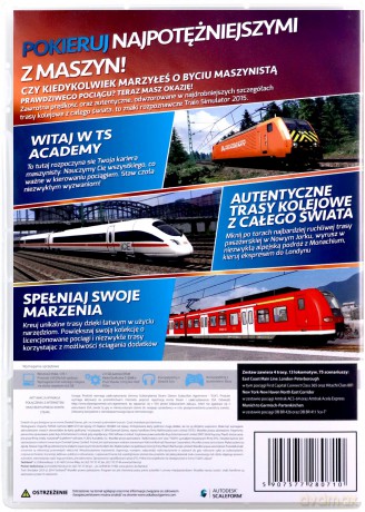 Symulator Pociągu Train Simulator 2015 [GRA PC]