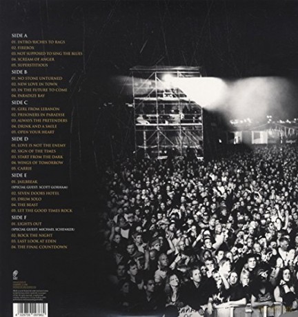 Europe: Live At Sweden Rock [3xWINYL]