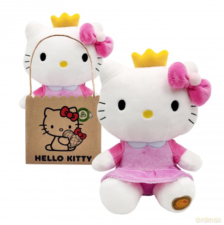 Hello Kitty: Joy Toy - Princess Pluszak Eco 24 Cm