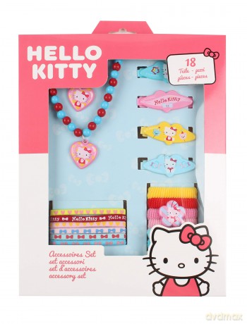 Hello Kitty: Joy Toy - Set Accessori 18 Pz