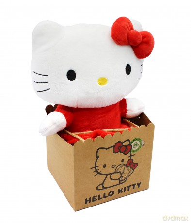 Hello Kitty: Joy Toy - Vestito Rosso Pluszak Eco 24 Cm