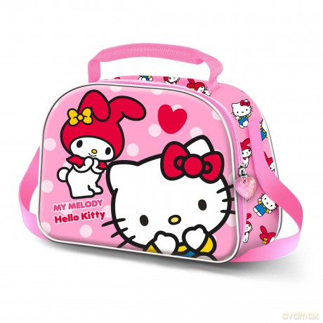 Hello Kitty: Karactermania - Borsa Porta Merenda 3d Love