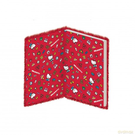 Hello Kitty: Pyramid - Casebound (A5 Plush Notebook / Quaderno)