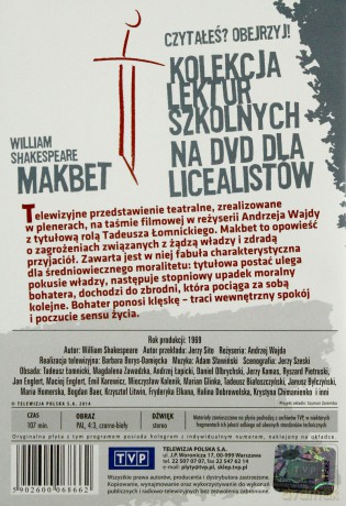 Makbet (Kolekcja lektur szkolnych) [DVD]