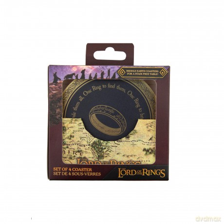 Herr Der Ringe Untersetzer 4er-Pack