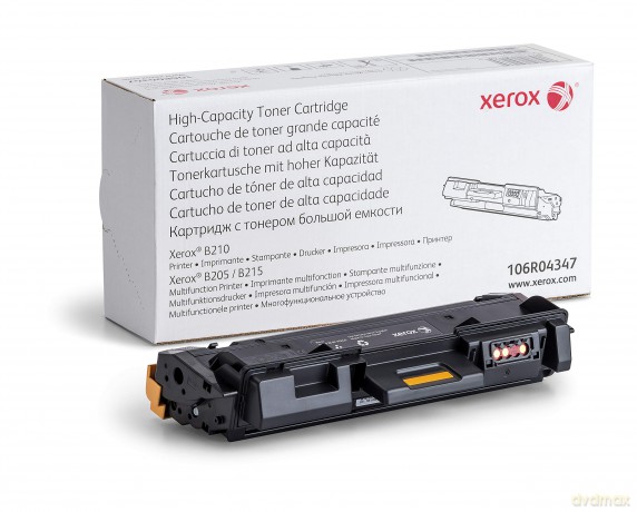 High Capacity - Black - Original - Toner Cartridge - For Xerox B205
