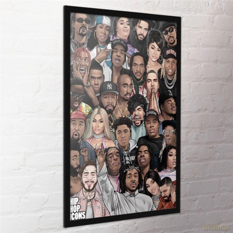 Hip Hop Icons: Pyramid (Poster Maxi 61x91,5 Cm)
