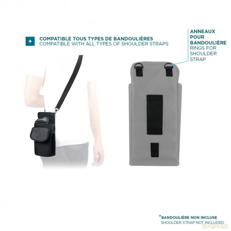 Holster L Hhd Legstrap + Belt