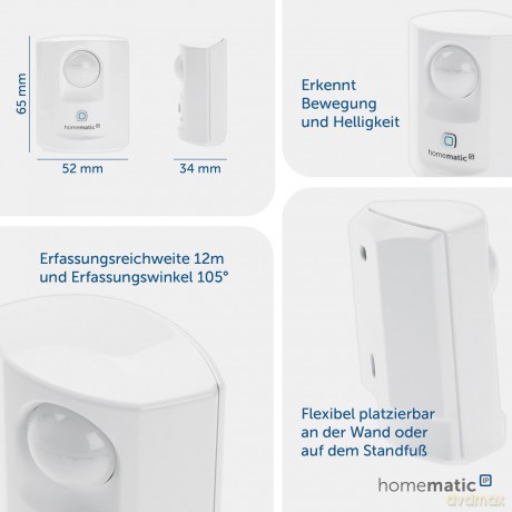 Homematic Bewegungsmelder Inne