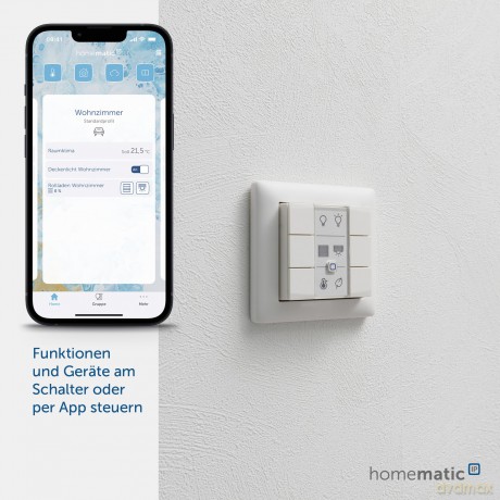 Homematic Wandtaster 6-Fach