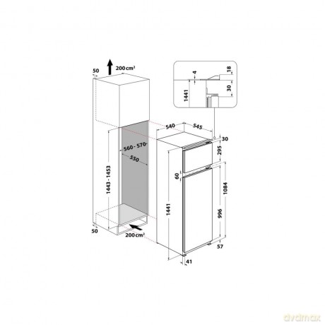 Hotpoint Doppia Porta Bdfs 2422