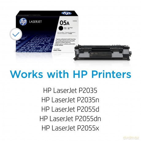 Hp 05a Black Original Laserjet Toner Cartridge