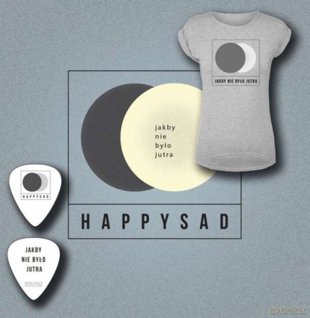 Happysad: Jakby nie było jutra + Autografy + T-shirt damski L [BOX] [CD]+[GADŻET]