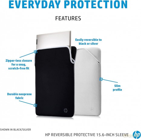 Hp 15 Blk/Slv Sleeve