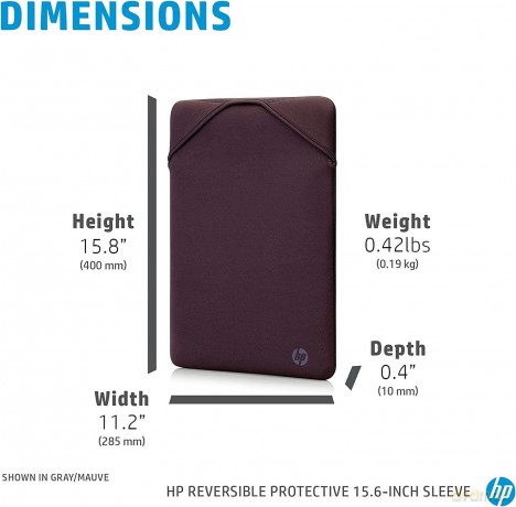 Hp 15 Grey/Mauve Sleeve