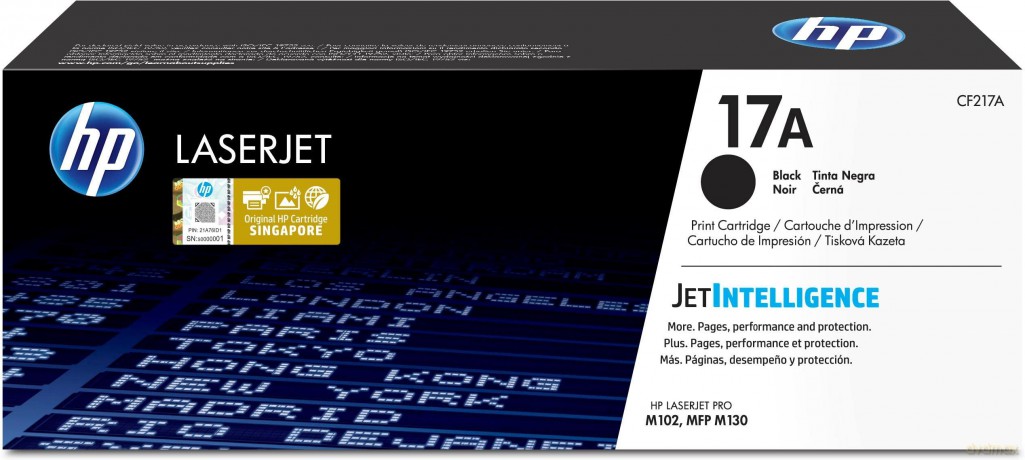 Hp 17a Black Original Laserjet Toner Cartridge