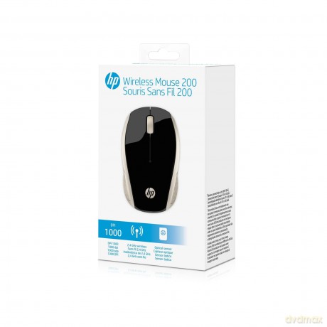 Hp 200 Gold Wireless Mouse