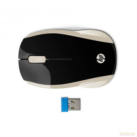 Hp 200 Gold Wireless Mouse