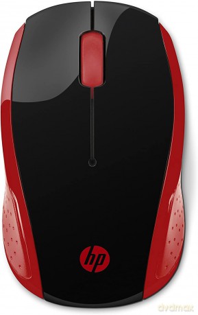 Hp 200 Red Wireless Mouse