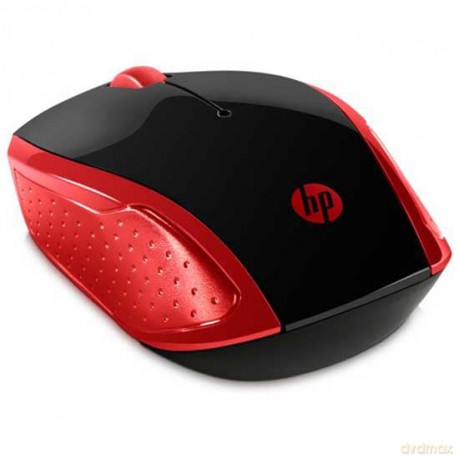 Hp 200 Red Wireless Mouse