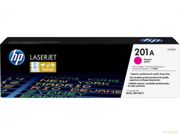 Hp 201a Original Magenta Laserjet Toner Cartridge For Color Laserjet Pro M252dw/M252n/M274n/M277dw/M277n Printers