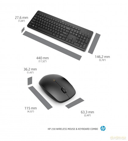 Hp 230 Wireless Mouse Keyboard