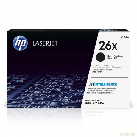 Hp 26x High Yield Black Original Laserjet Toner Cartridge