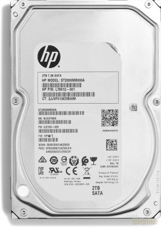 Hp 2tb 7200rpm Sata 3.5in Enterpris