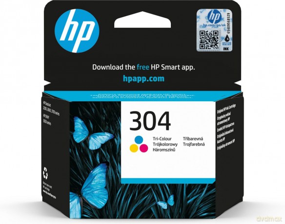 Hp 304 Tri-Color Ink Cartridge