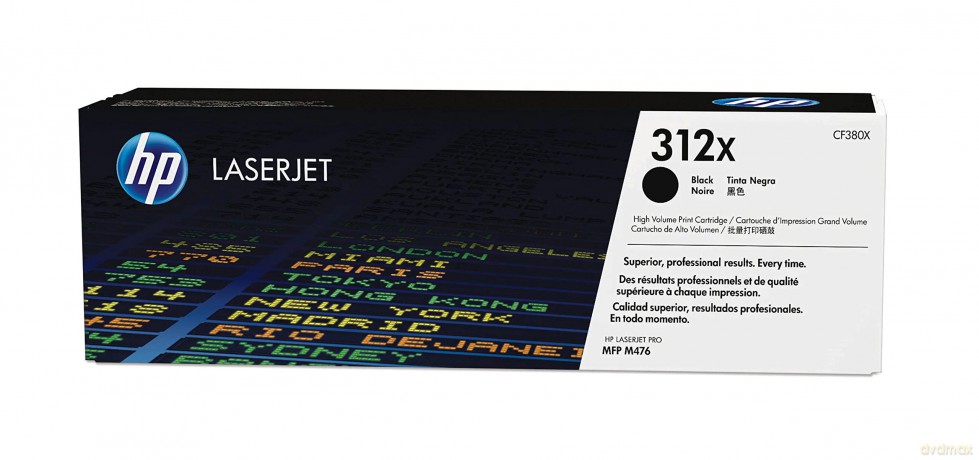 Hp 312x High Yield Black Original Laserjet Toner Cartridge