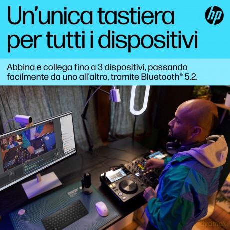 Hp 350 Blk Compact Bluetooth Keyb