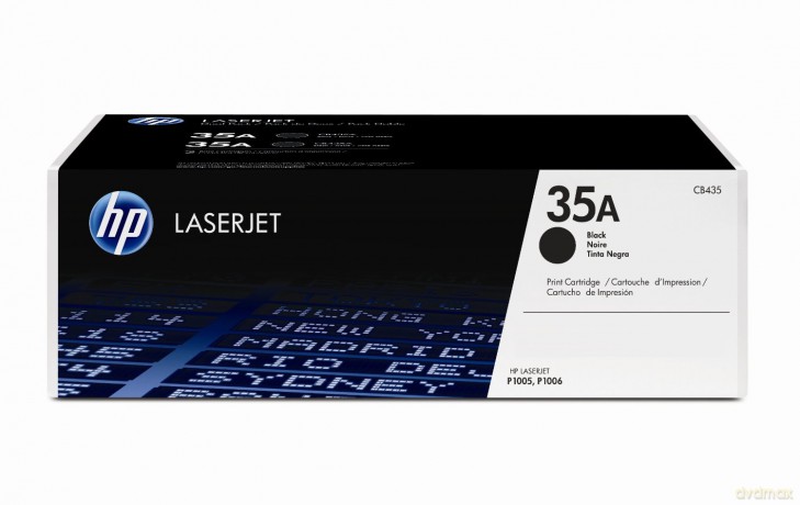 Hp 35a - Black - Original - Laserjet - Toner Cartridge