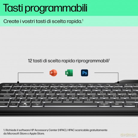 Hp 400 Backlit Wired Kbd Ash Wired