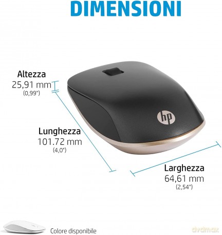 Hp 410 Slim Black Mouse