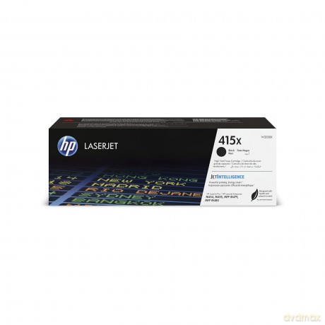 Hp 415x - High Yield - Black - Original - Laserjet - Toner Cartridge (W2030x) - For Color Laserjet Pro M454 Mfp M479