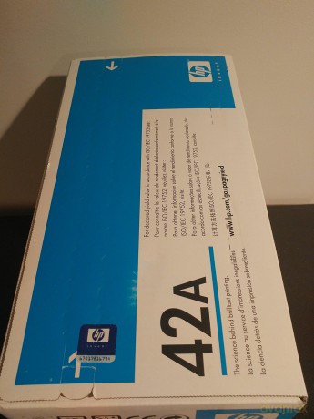 Hp 42a Black Original Laserjet Toner Cartridge