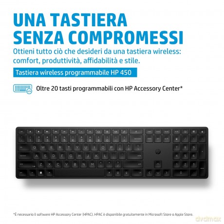 Hp 450 Wireless Progr Keyboard