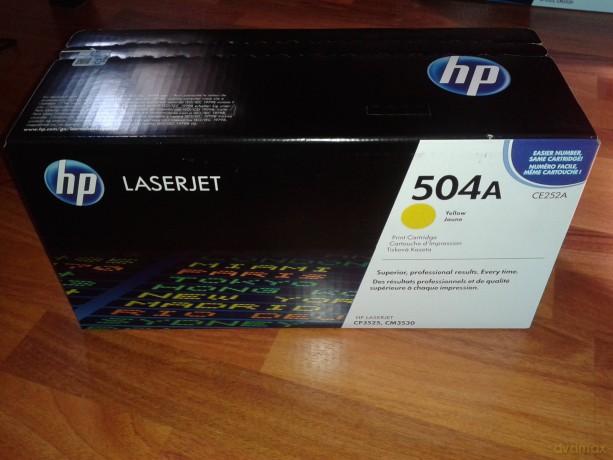 Hp 504a Black Original Laserjet Toner Cartridge