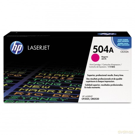Hp 504a Magenta Original Laserjet Toner Cartridge