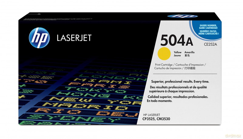 Hp 504a Yellow Original Laserjet Toner Cartridge