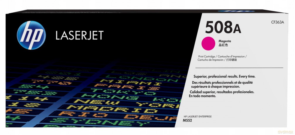 Hp 508a Magenta Original Laserjet Toner Cartridge