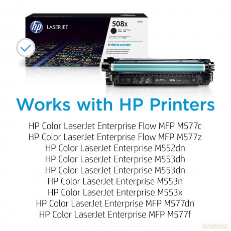 Hp 508x High Yield Black Original Laserjet Toner Cartridge